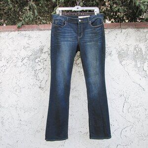 DKNY Jeans medium wash boot cut denim jean 10